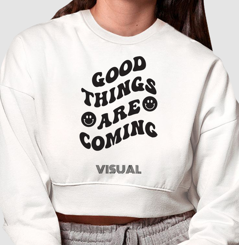 Cropped Moletom Vibes - VN