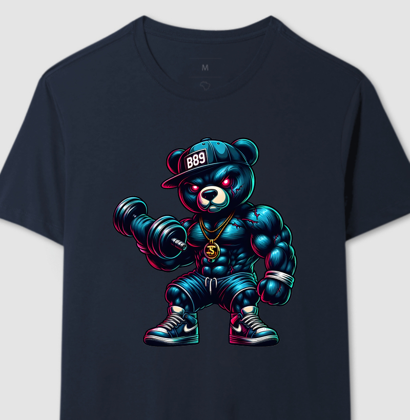 Mascote Ralph - Coleção Teddy Bear - Bodybuilder - 202402170053