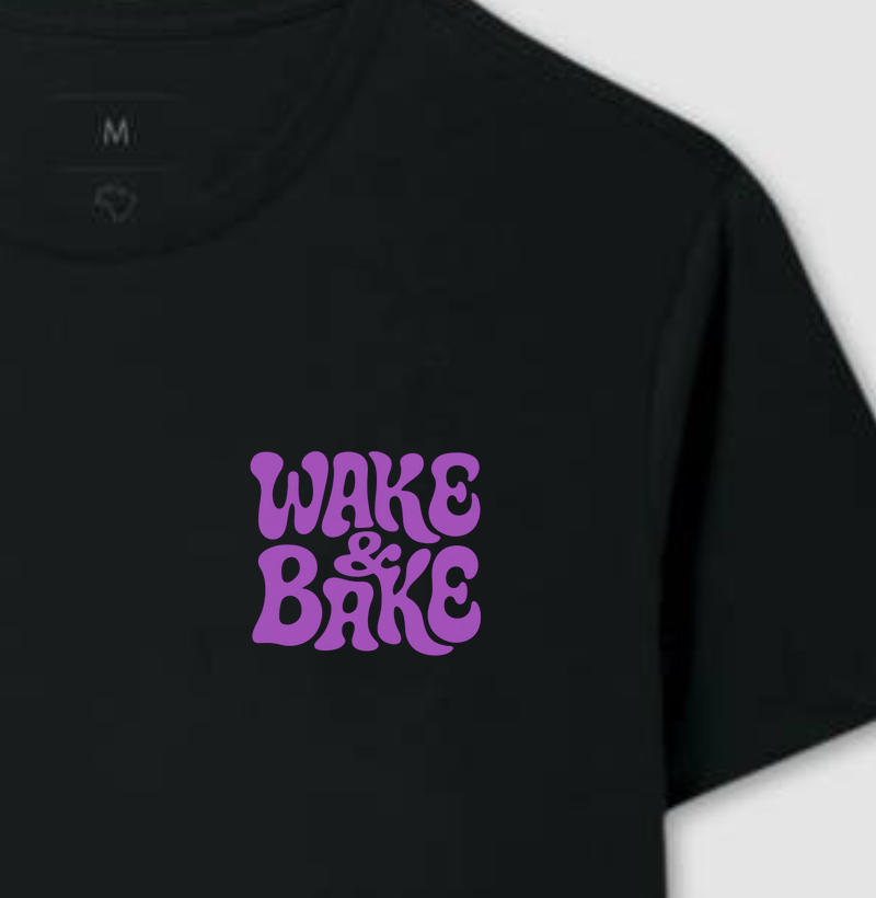 Camiseta - Wake & Bake Roxo