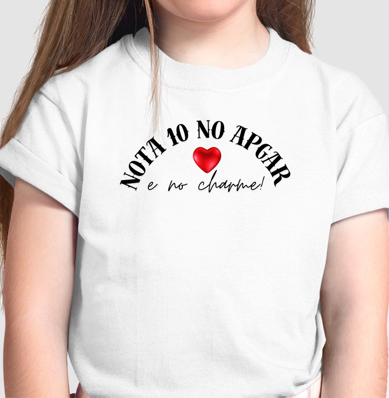 Nota 10 no Apgar e no charme