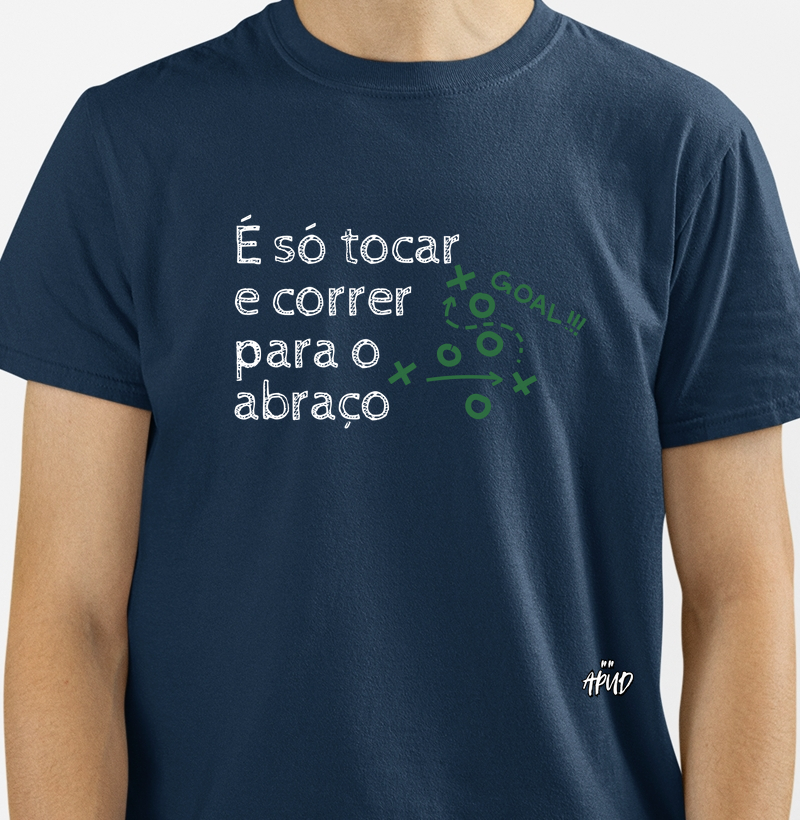 É só tocar e correr para o abraço