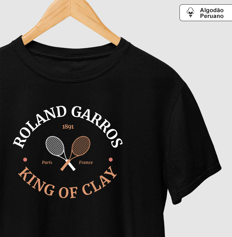 Roland Garros - King of Clay - Algodão Premium
