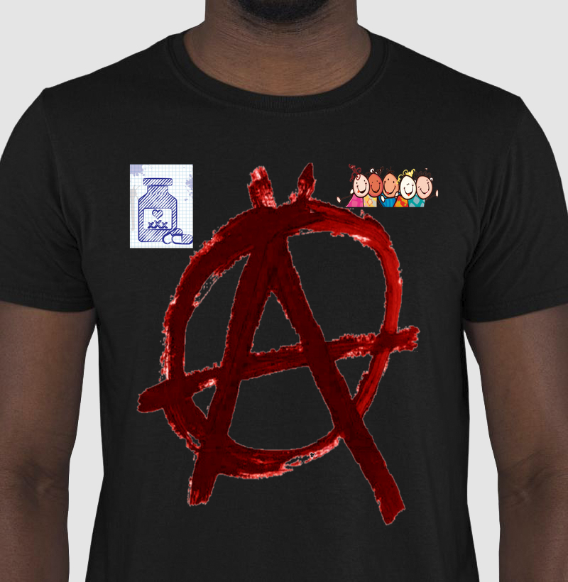 ANARCHY 100% ALGODÃO NACIONAL