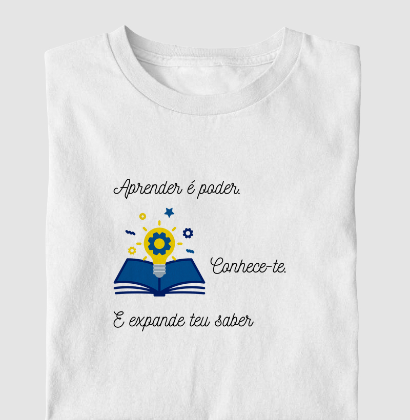 Aprender é poder | Tee Original