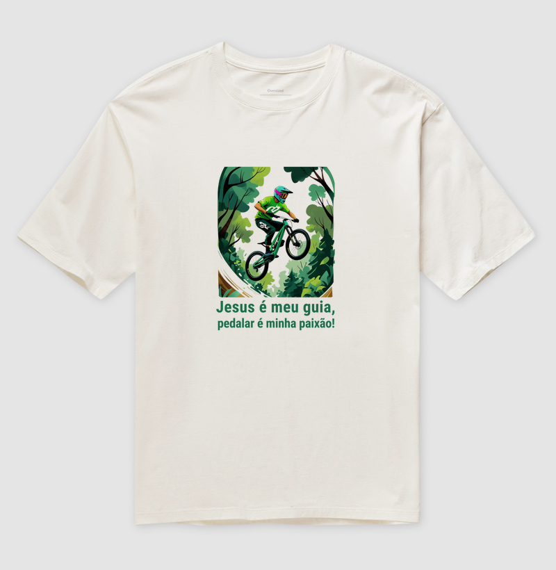 Jesus é meu guia, pedalar é minha paixão!