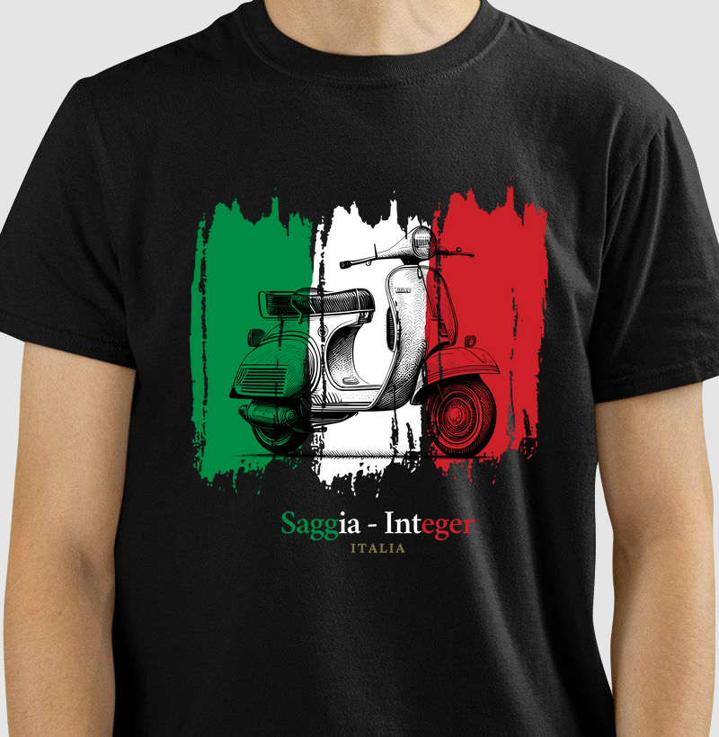 Camiseta Italia Dolce Vita Adriano  0199 - Mann