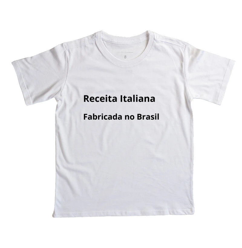Receita Italiana, Fabricada no Brasil - Mini Menina