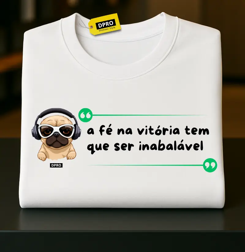 A fé na vitória tem que ser inabalável