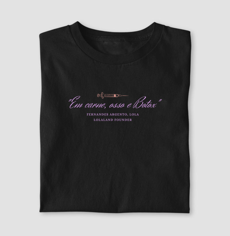Camiseta Carne, Osso e Botox Light