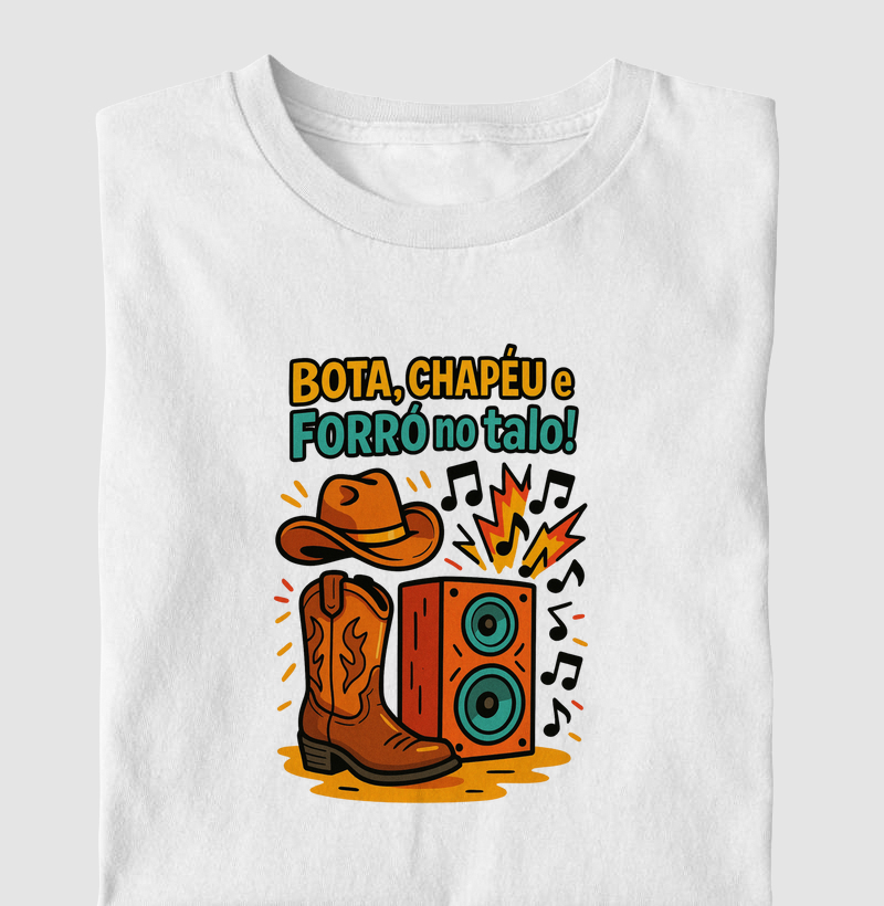 Bota, chapéu e forró no talo!