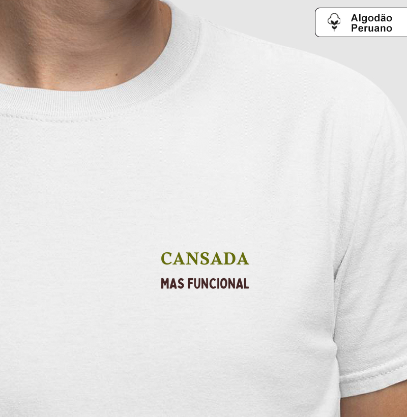 ☕ Cansada, mas funcional.