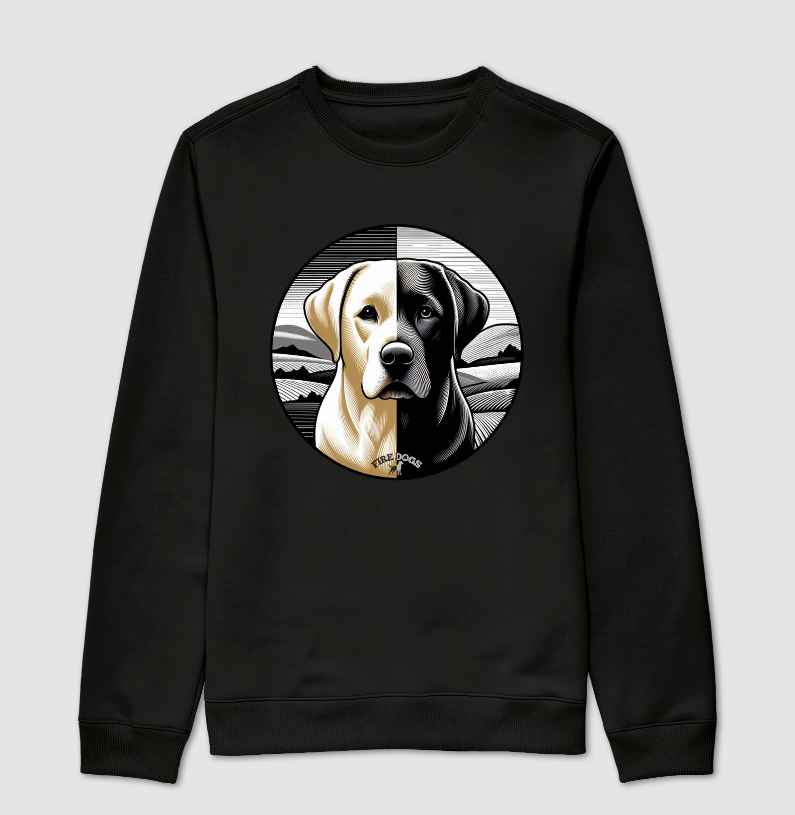 Lab Black and White