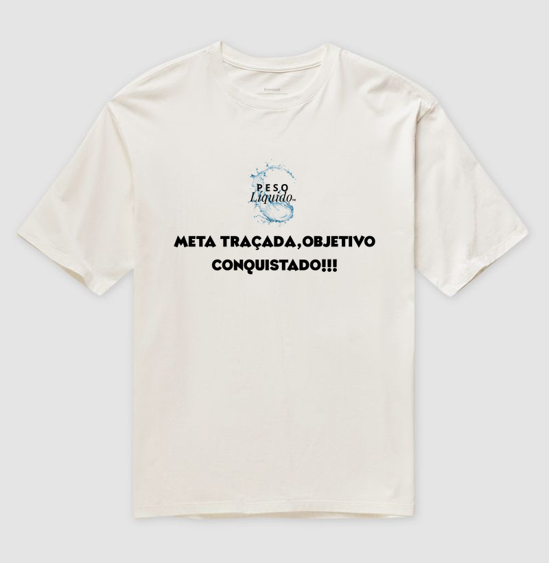 CAMISETA META TRAÇADA