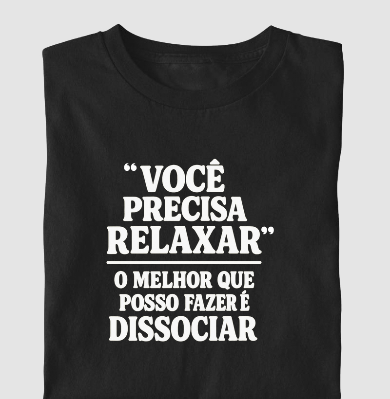 O melhor que posso fazer é dissociar