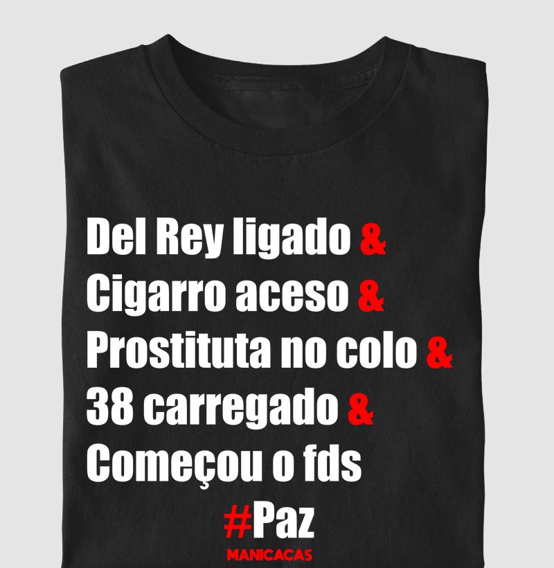 COMEÇOU FDS #PAZ