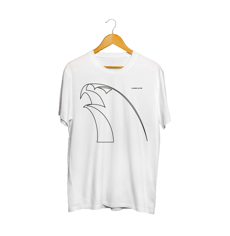 Camiseta Eagle Outline | Branca