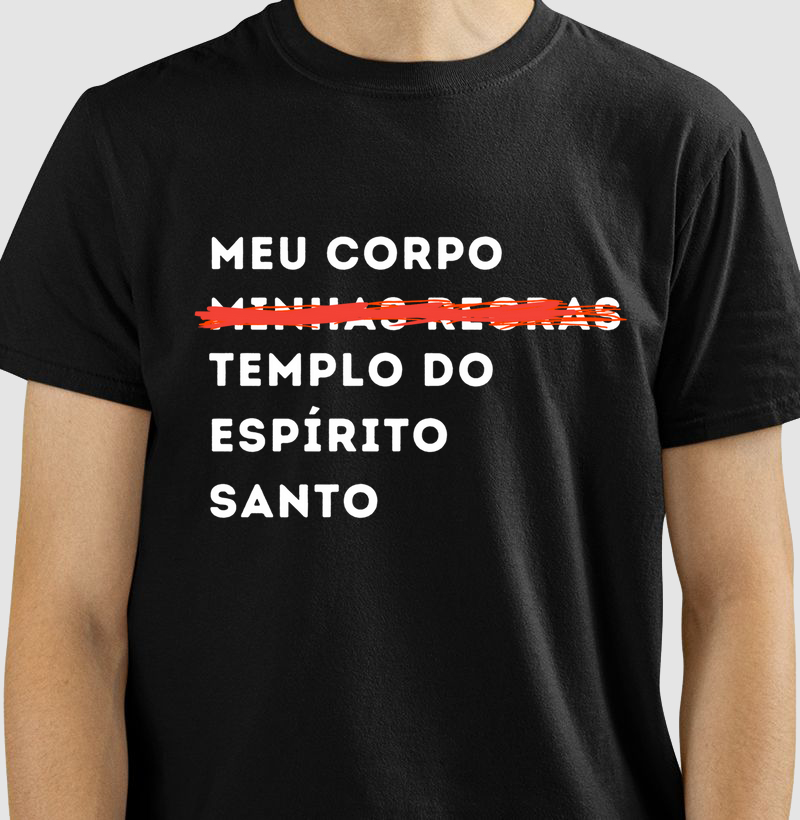 Meu Corpo. templo do espírito Santo