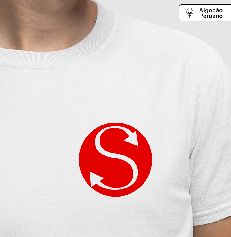 Algodão Peruano - S Logo Vermelha