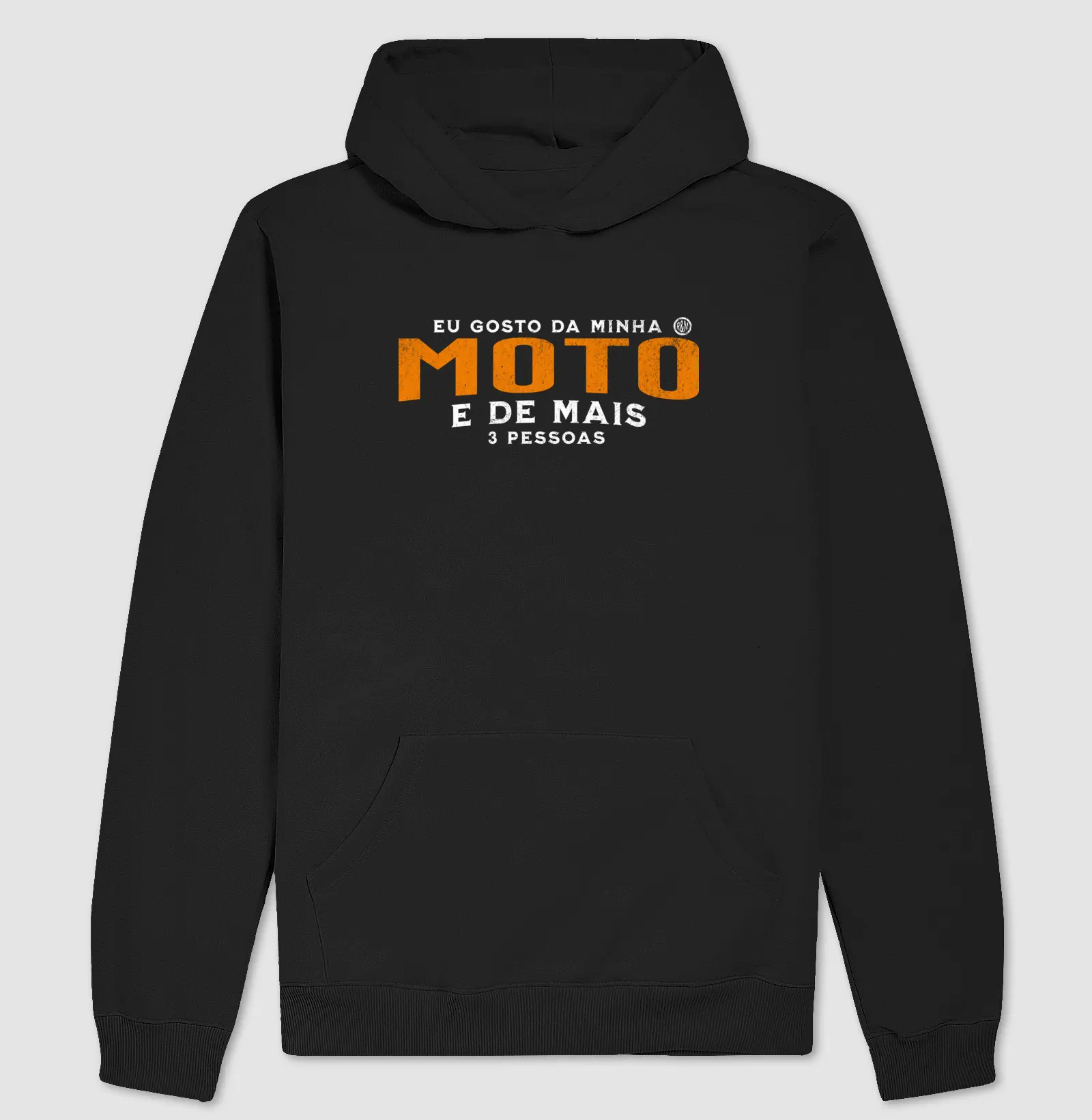 Eu gosto da minha moto e de mais 3 pessoas