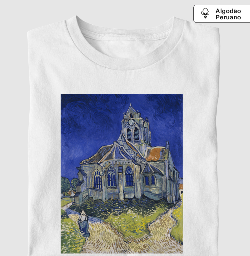 Vincent van Gogh's The Church at Auvers (1890)