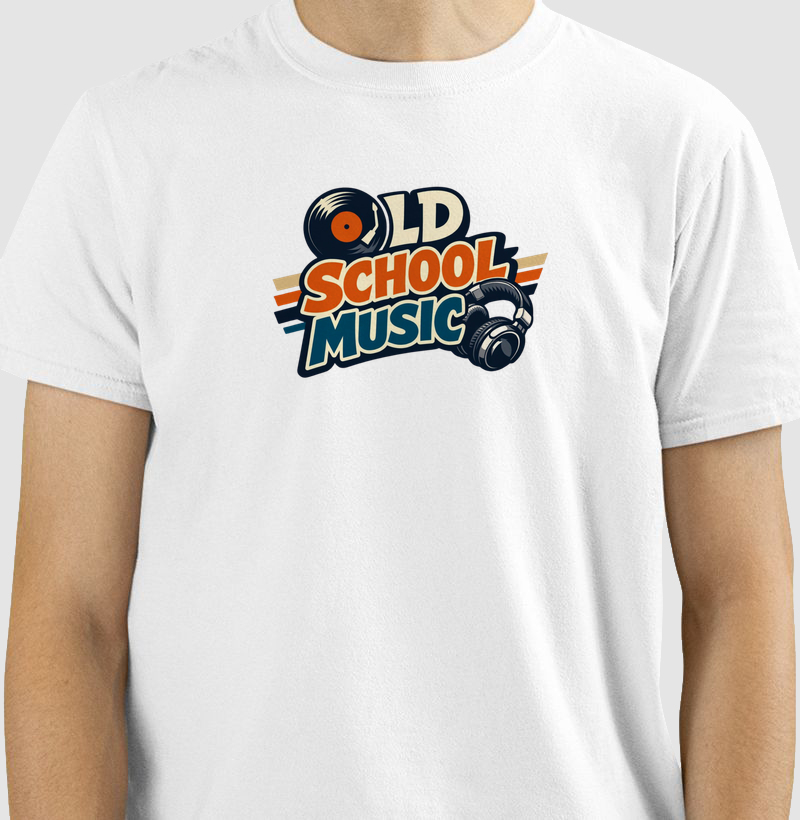 Camiseta Old School Music | Posto80