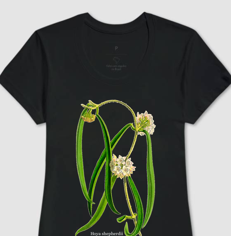 Camiseta Feminina Hoya shepherdii