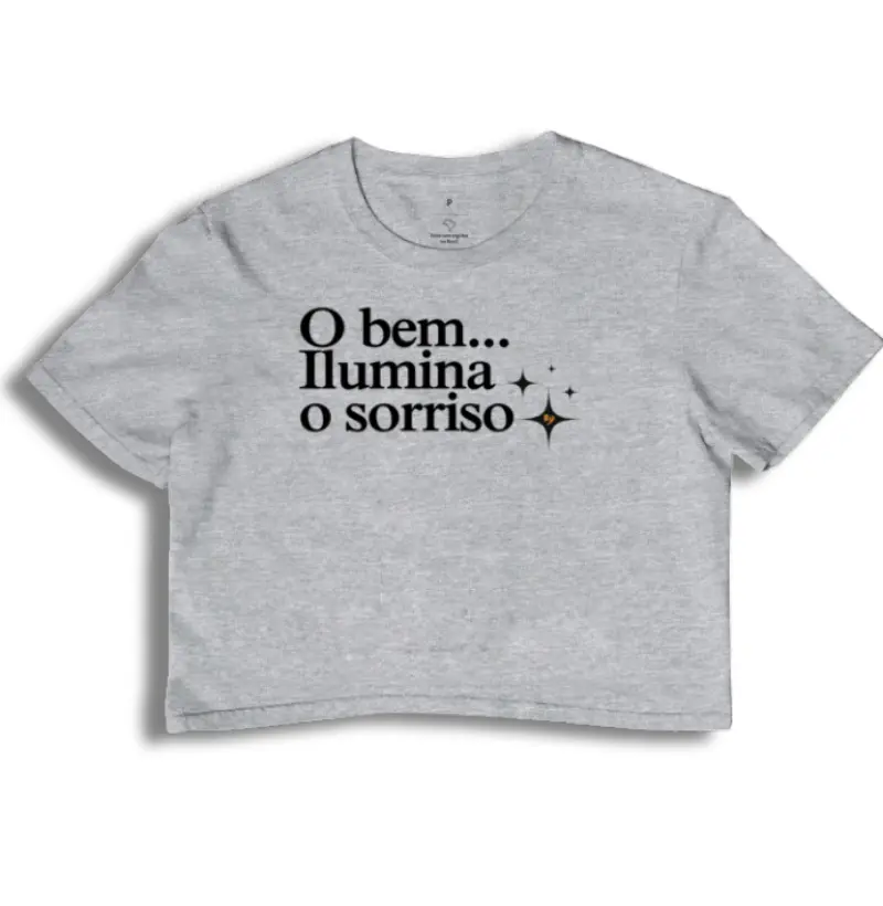 O bem ilumina o sorriso