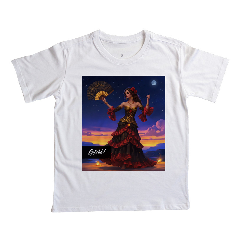 Camiseta infantil - Cigana - Imagem 1