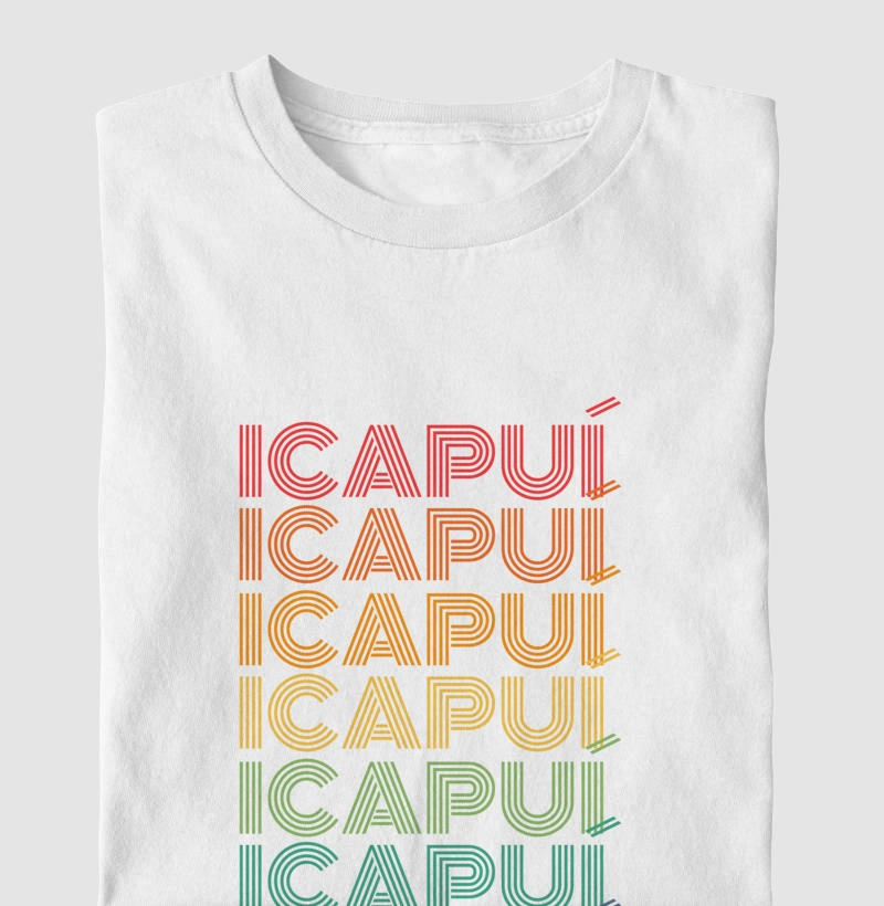 Icapuí Letreiro Retrô