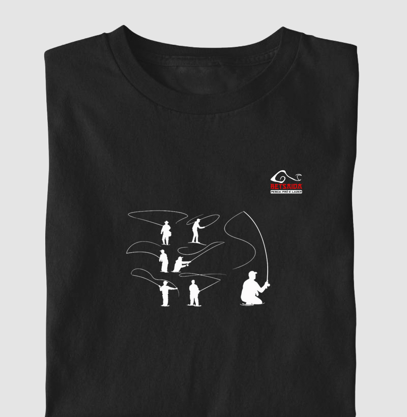 Camiseta de Pesca - Arremessos Fly