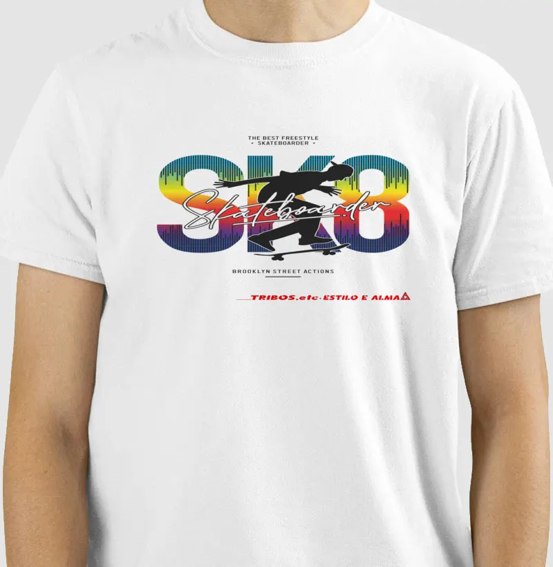 CAMISETA RESERVA.INK MASCULINA E FEMININA TRIBOS.etc ADVENTURE SAKATE SK8