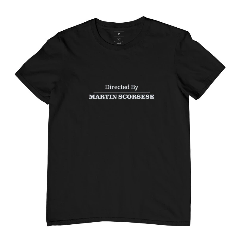 Camiseta Directed By: Martin Scorsese