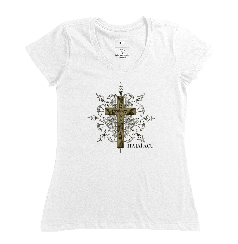 Camiseta Fem. Itajai-açu Cruz