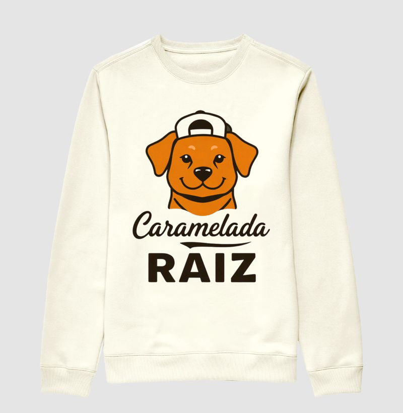 Sueter Moletom Caramelada Raiz