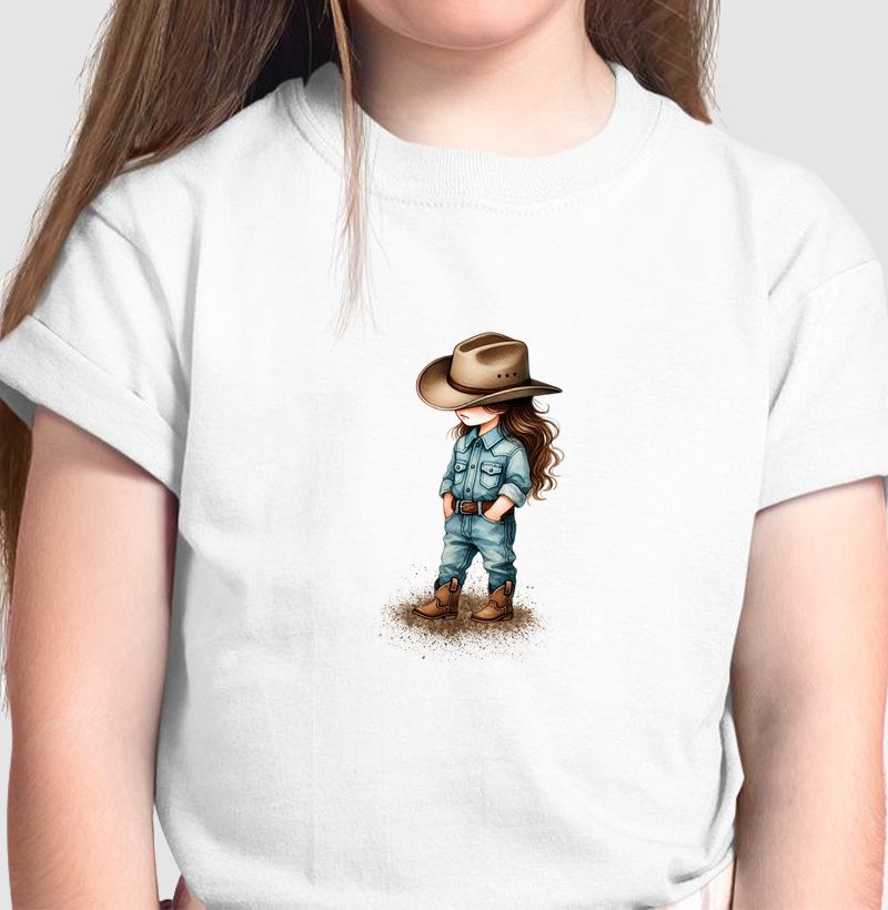 Jovem Cowgirl 