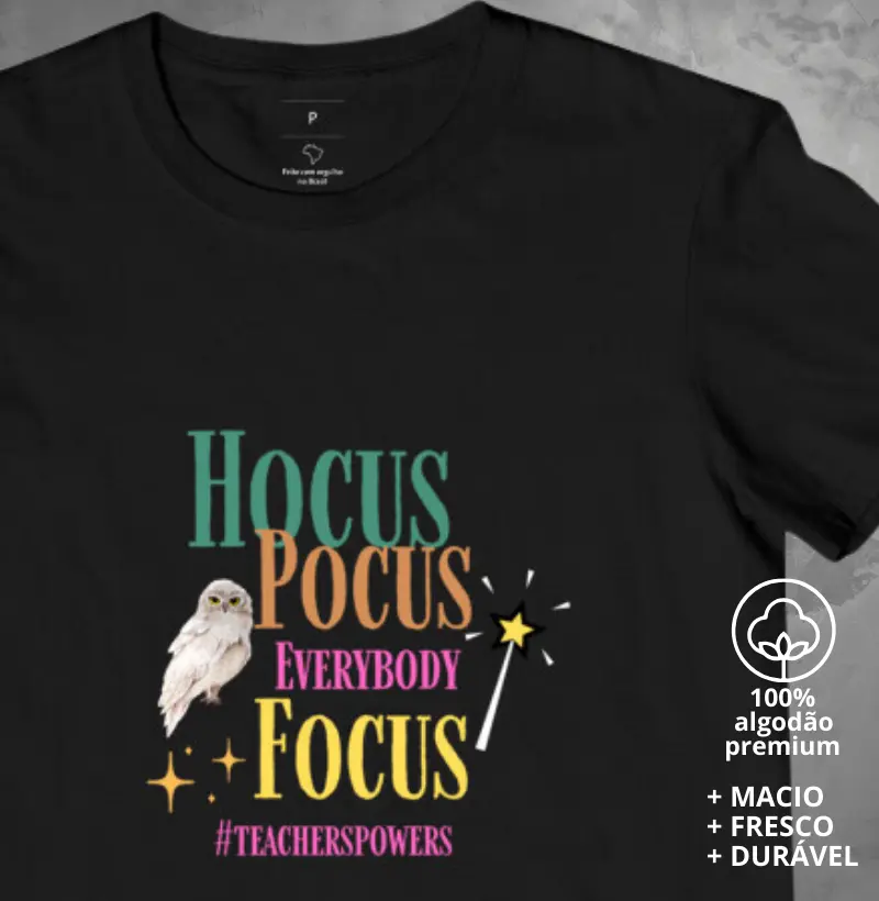 Camiseta Hocus Pocus Everybody Focus