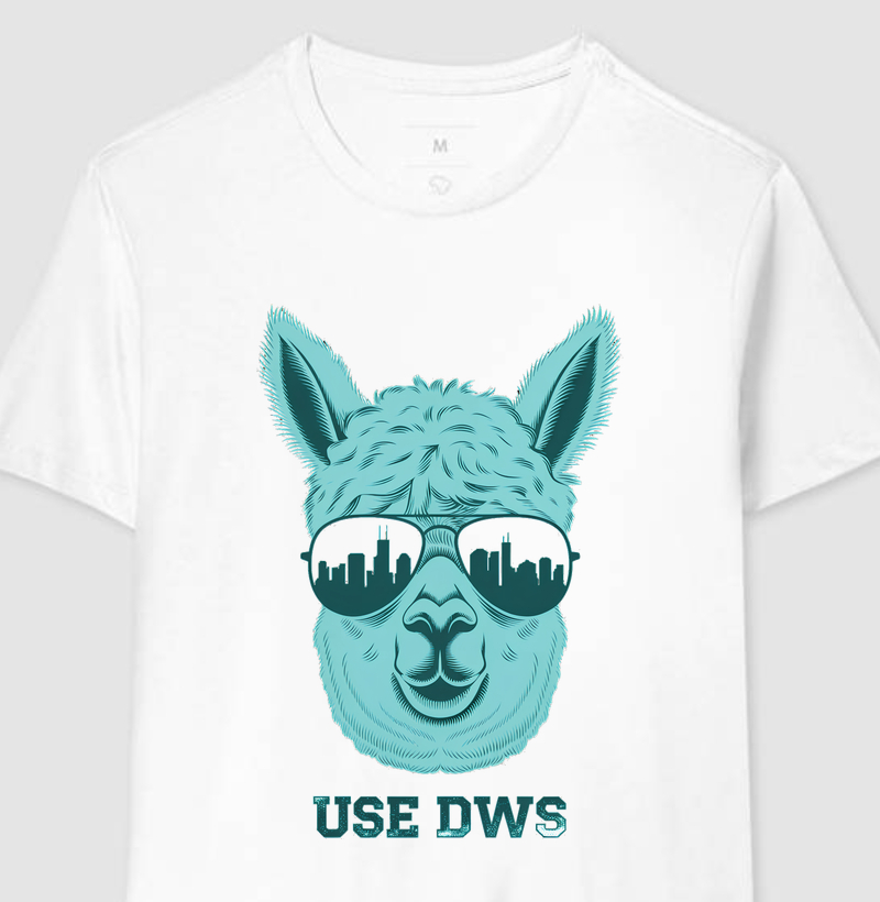 Camiseta Alpaca Blue Head