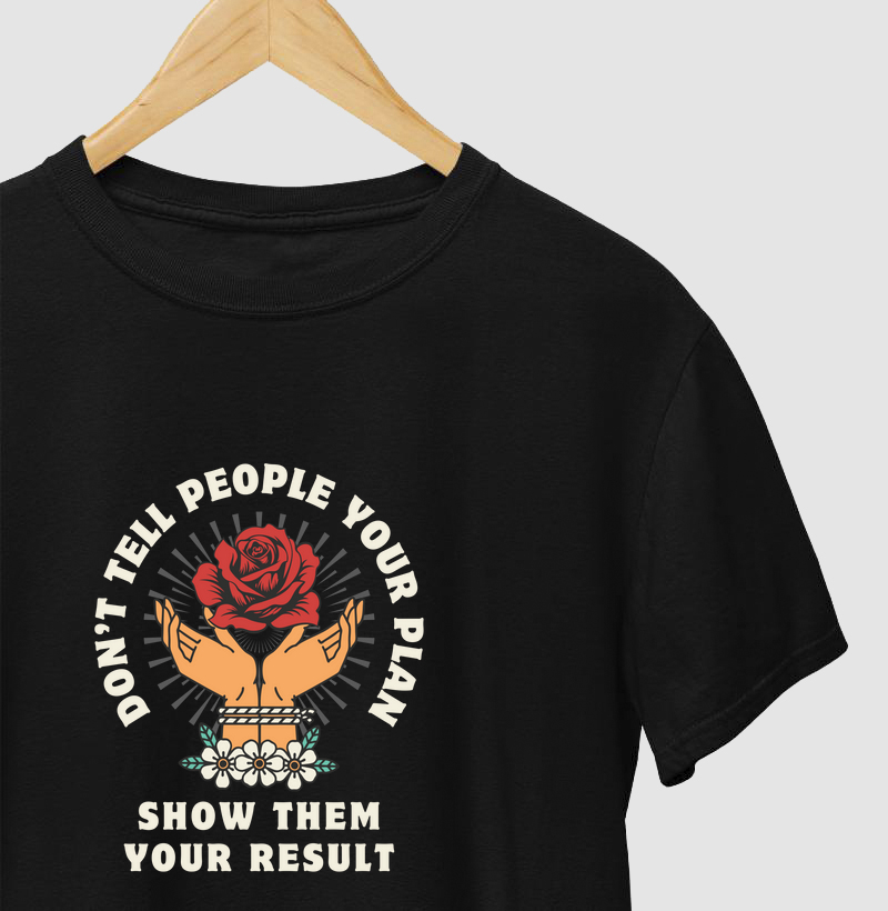 Don`t tell people your plan - Colorido