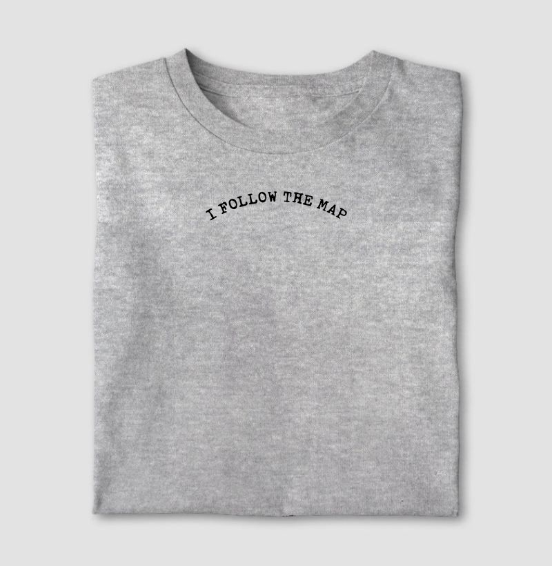 T-shirt I follow the map v2