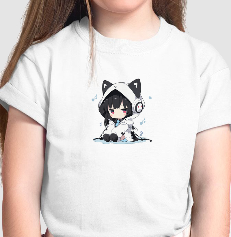 Camiseta Infantil “Garota Fofa Gamer"