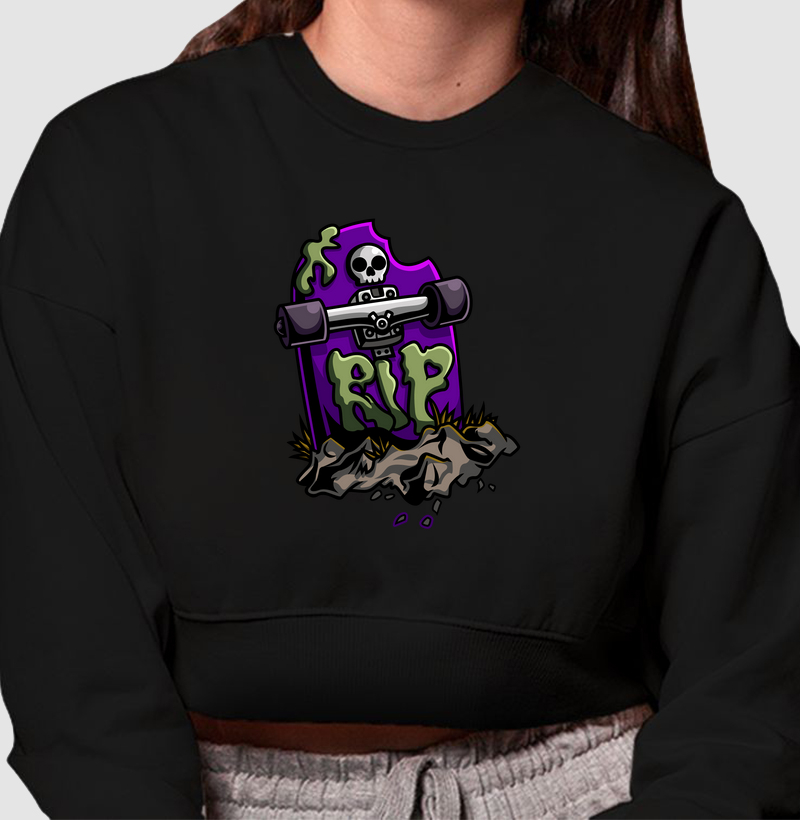 Cropped Moletom RIPboard
