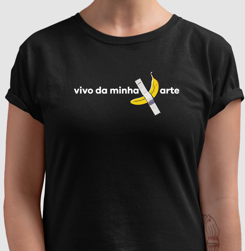 Vivo da minha arte