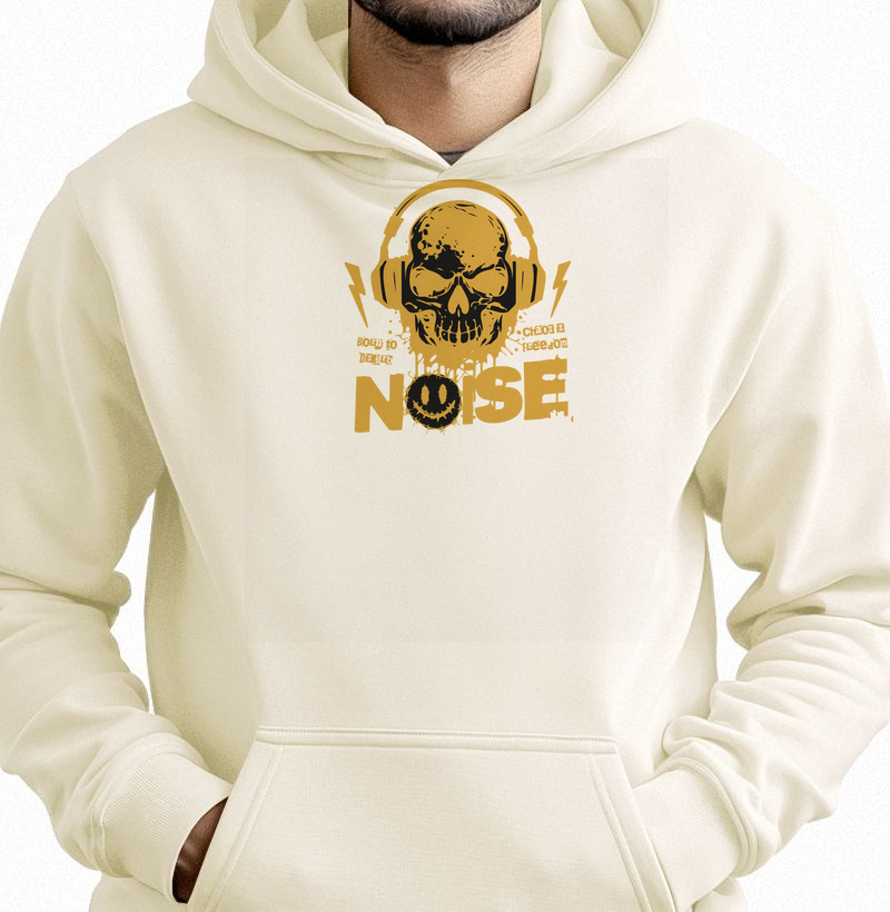 Moletom Slim com Bolso Noise