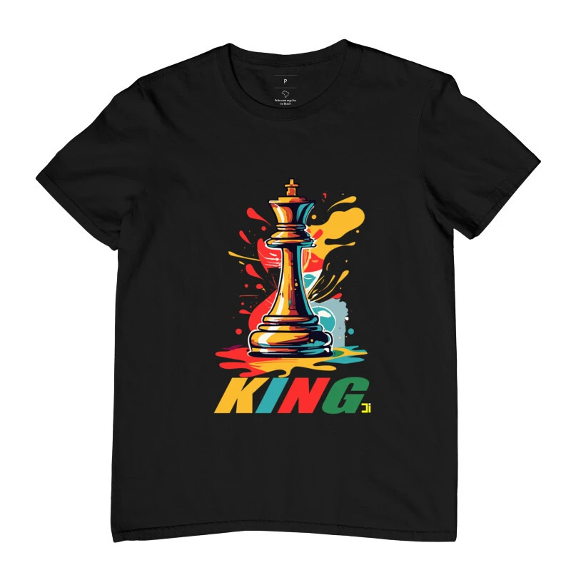 CAMISTETA KING - MASCULINA E FEMININA