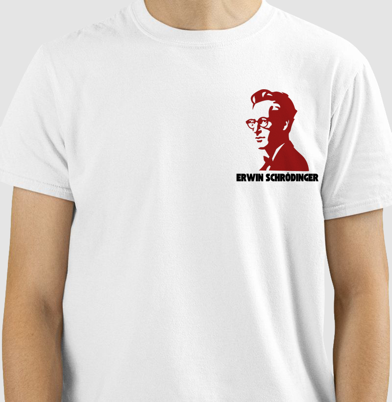 Camiseta Erwin Schrödinger