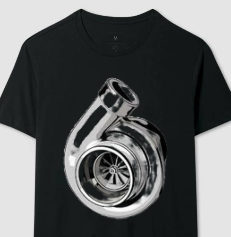 Camiseta Auto Giro Turbina
