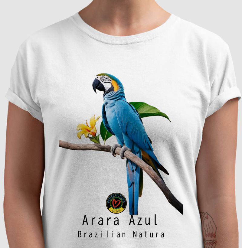 Camiseta Arara Azul