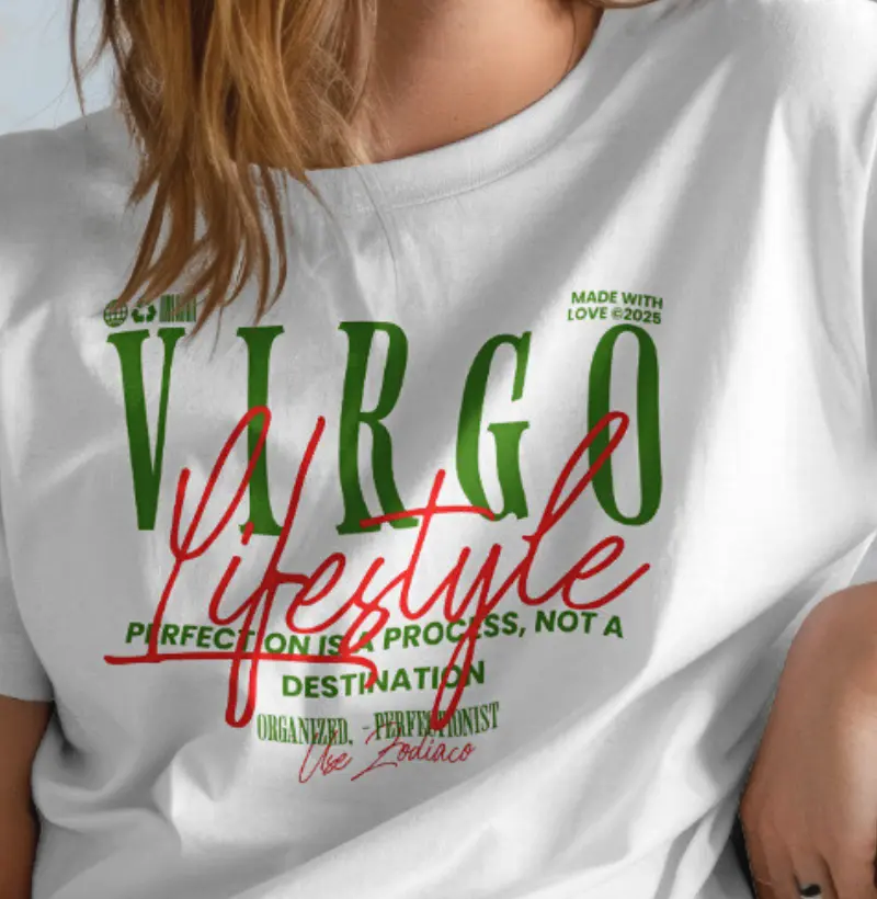 Camiseta Signos VIRGEM - LIFESTYLE