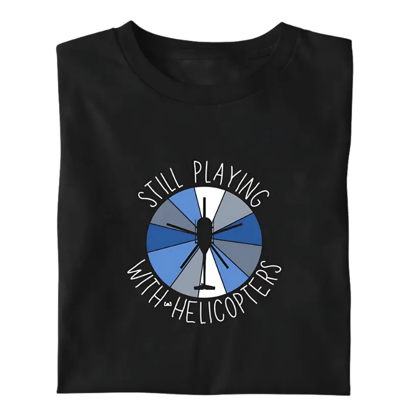 Still Playing With Helicopters - Blue