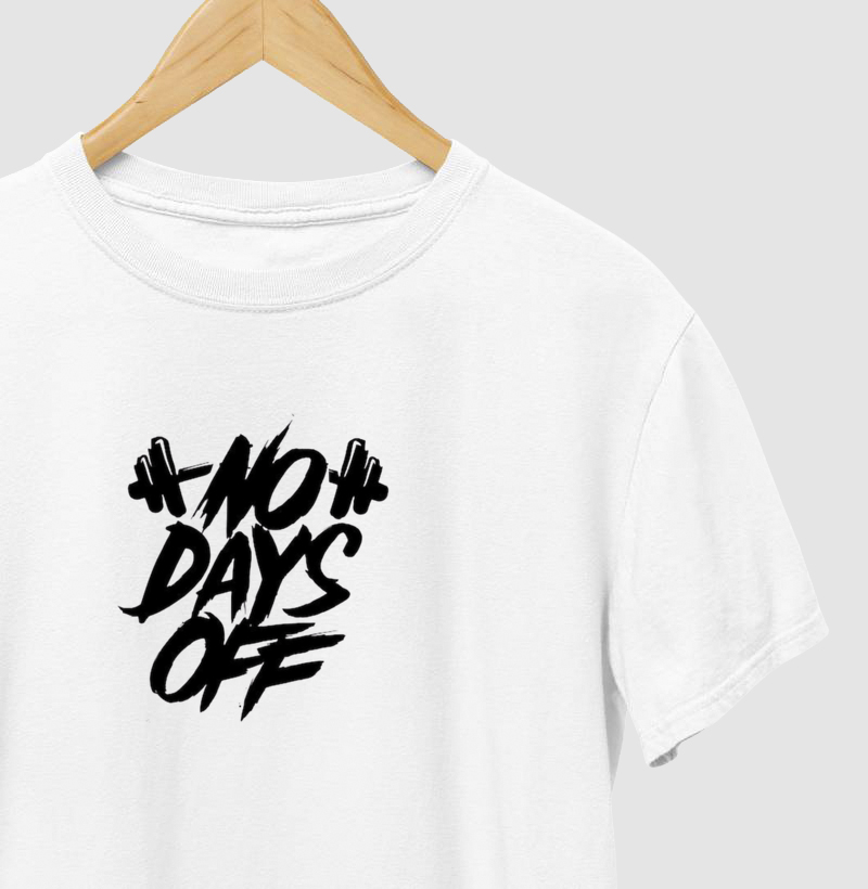 Camiseta No Days Off